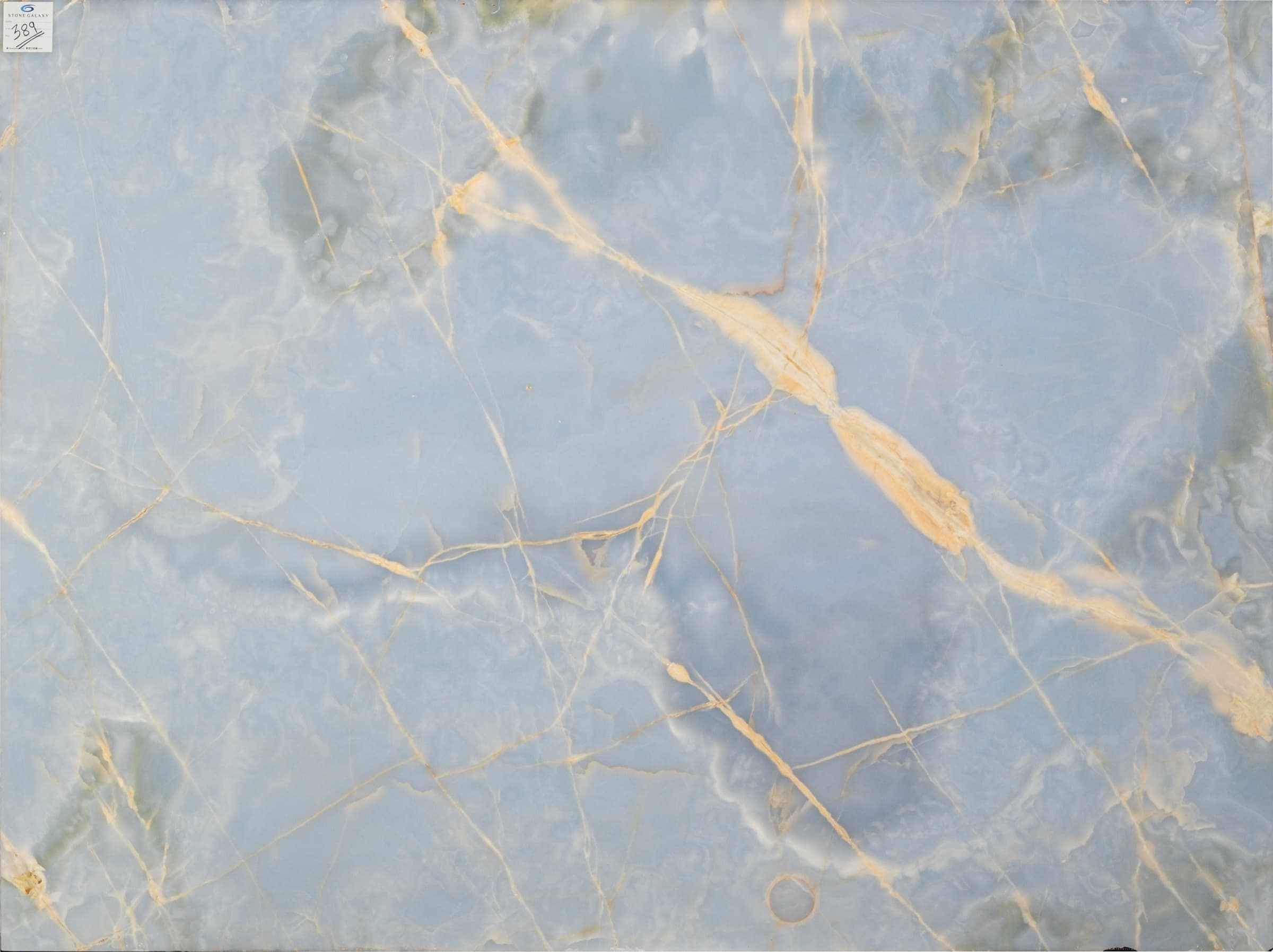 Persian Blue Onyx (Backlit)